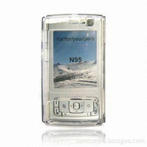 Crystal Mobile Phone Case, Made of PC Plastic, Suitable for N95